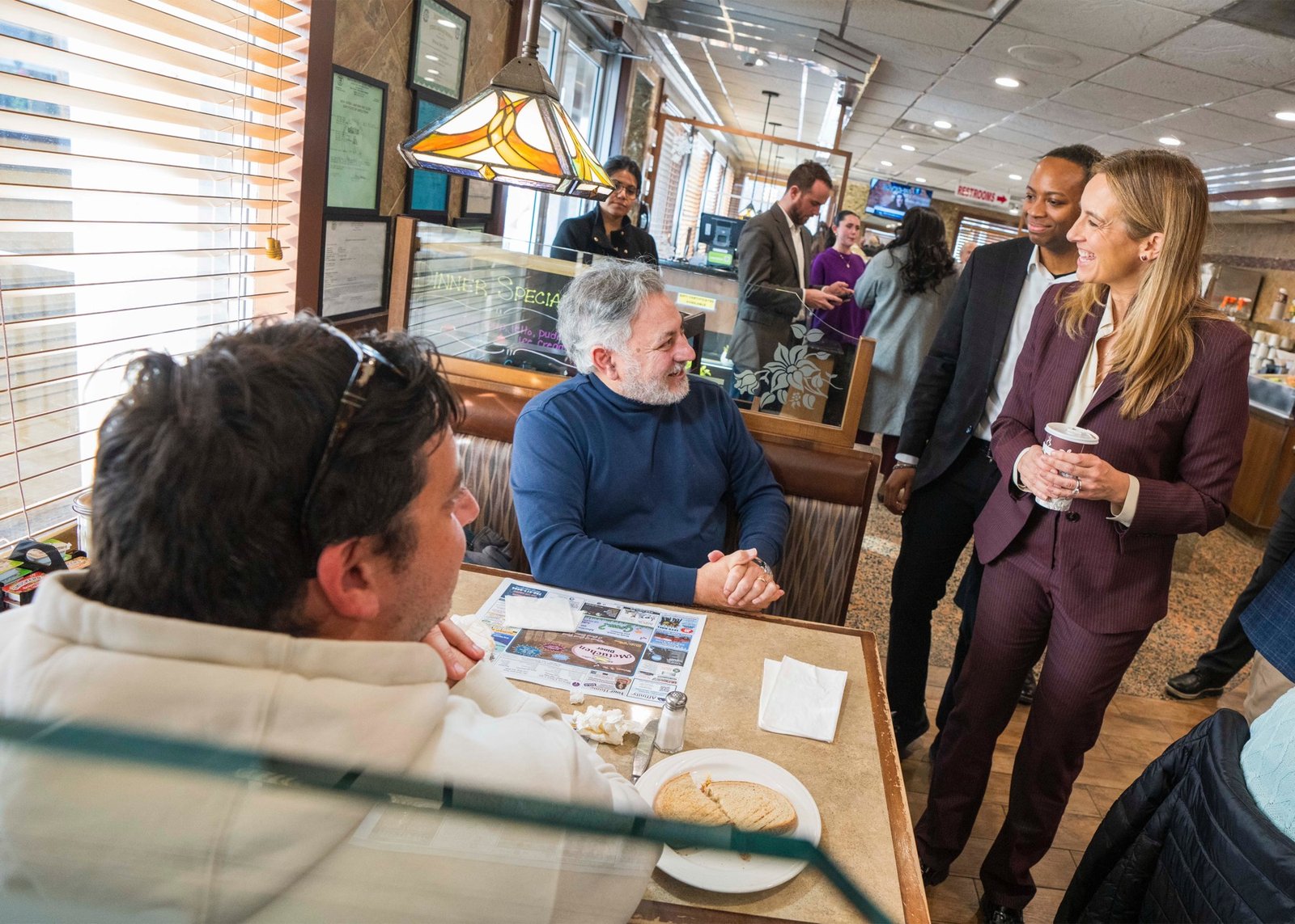 Jameel Muhammad with Governor Mikie Sherrill